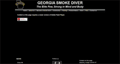 Desktop Screenshot of georgiasmokediver.com